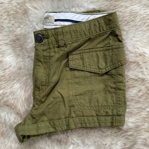 Superdry Olive Green Khaki Chino Shorts